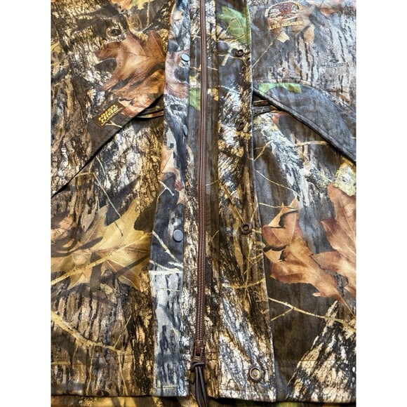 Gamehide Mossy Oak Break Up Jacket Men's XL Camo Hush Hide Full Zip NAHC - Picture 6 of 13